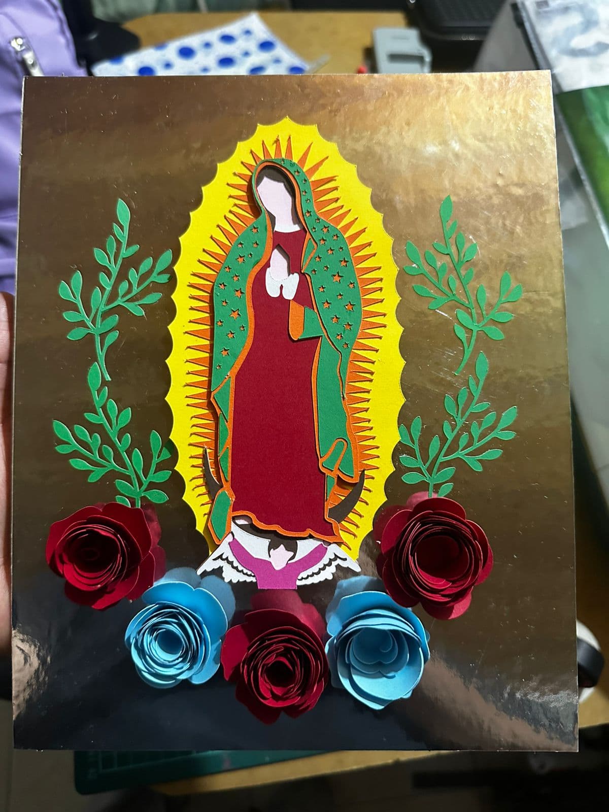 Virgen Guadalupe 3D